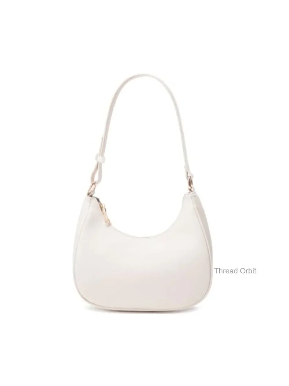 PU Leather Hobo Shoulder Bag Tote Handbag Mini Clutch with Zipper
